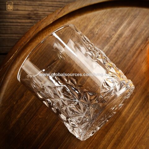 Creative Glass Whisky Cup Leopard Print Wine Glasses Water Cups Stemware  Simple Restaurant Bar Drinkware Goblet