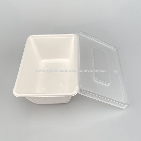 hot selling 1000ml clear rectangular disposable