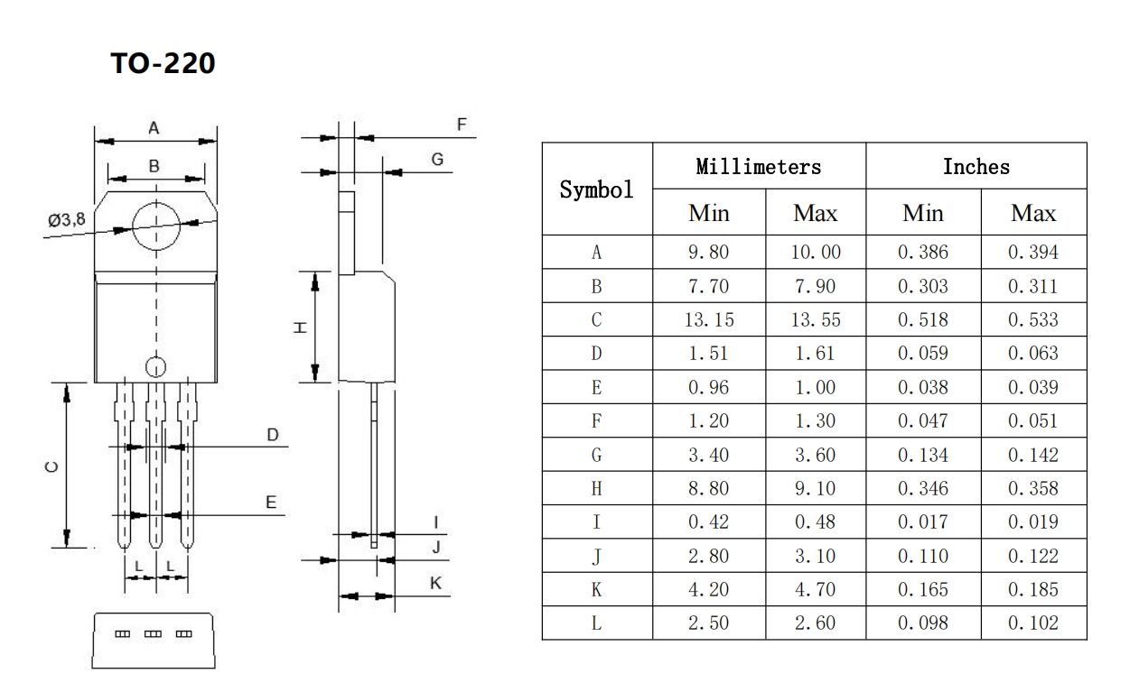 Buy Wholesale China High Reliability Bta208 600v Triac To-220 & High ...