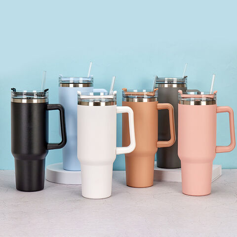 New Type Bingba Stainless Steel Heat Preservation Coffee Beer Cup with  Handle and Straw - China Mug and Tumbler Cups price