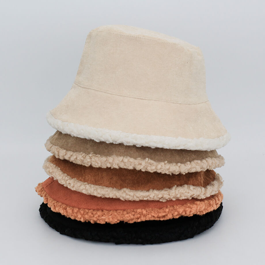 Buy Wholesale China Winter Thick Warm Sherpa Women Blank Plush Hats Custom  Logo Reversible Corduroy Lamb Wool Furry Bucket Hat & Winter, Sherpa, Plush  Hat, Furry Bucket Hat at USD 1.41