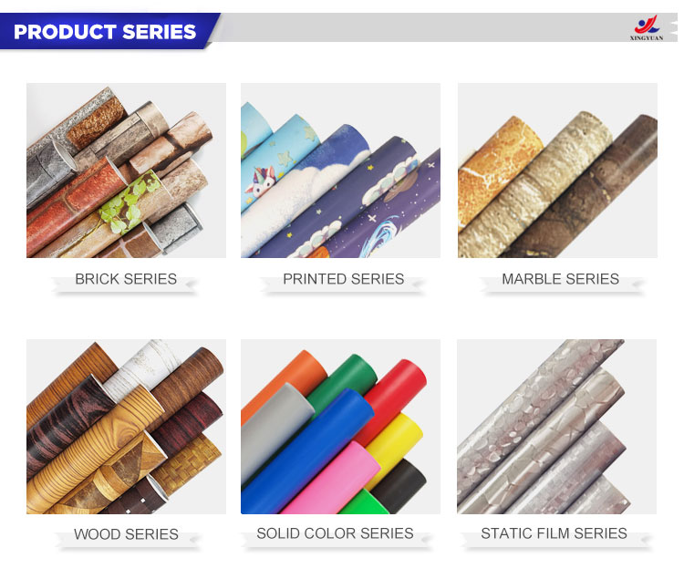 Room Decor 3d Removable Kitchen Cabinet Vinyl Marble Wallpaper Wall ...