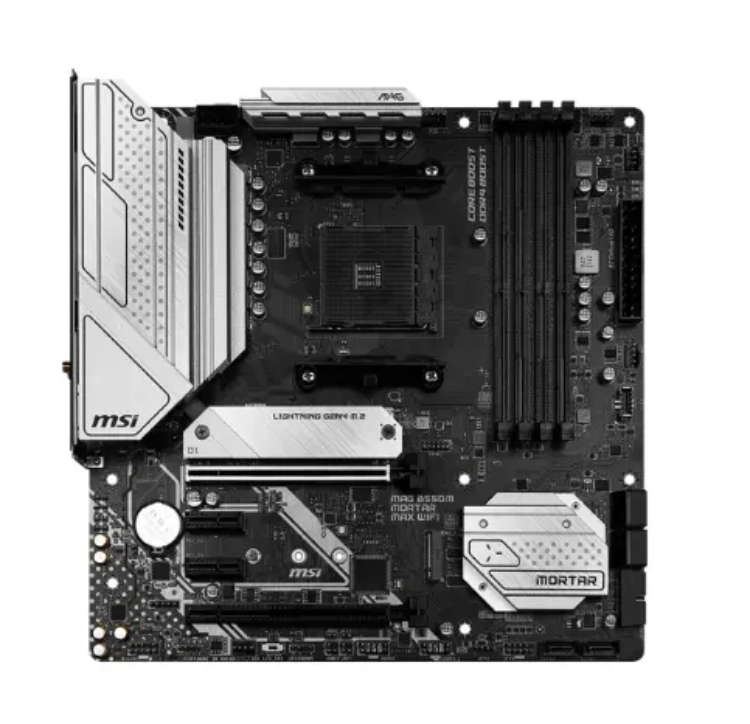 Computer Motherboard Desktop Msi B650m Mortar Wifi With Socket Am4 ...