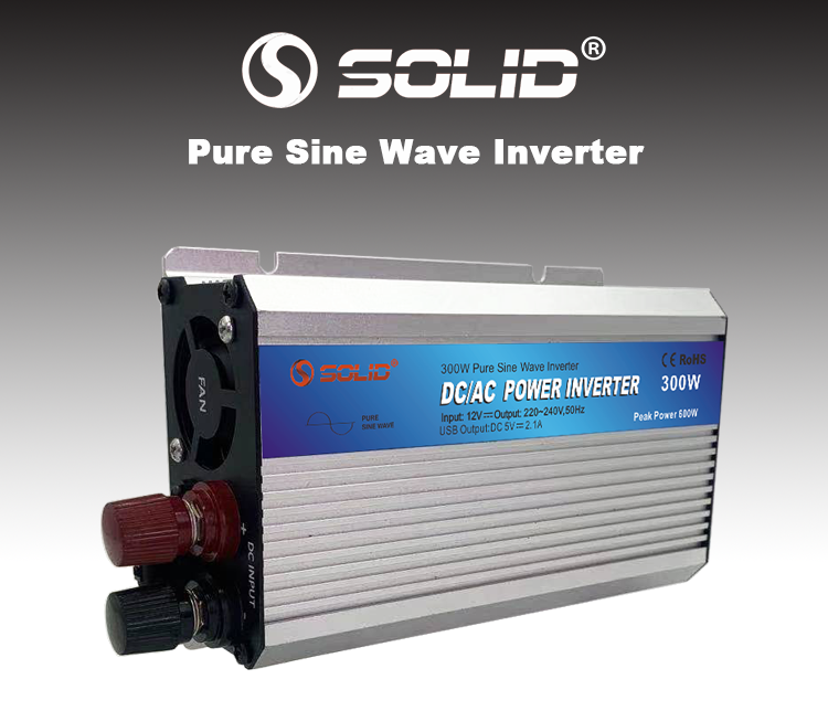 inverter 24v 220v 300w pure sine wave power 600w peak 50Hz