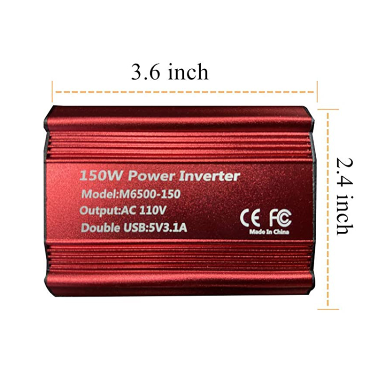 Buy Wholesale China 2 Usb Car Power Converter Booster Charger Dc To Ac ...