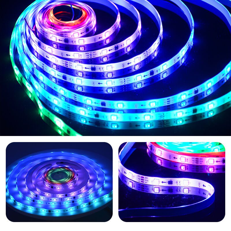 Buy Wholesale China Magic Led Strip 12v Ws2811 16703 1903 5m 30 Leds ...