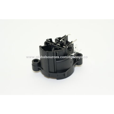 Conectores XLR Hooya con carga nominal de 50 V CC 0.5 A y vida útil de 1500 ciclos XLR-328-2 - Conectores de audio profesionales