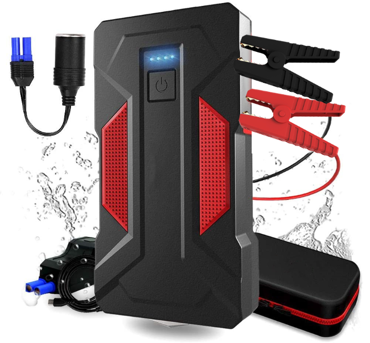 12V Car Jump Starter Multi-Function Emergency Tool with Sos Lamp