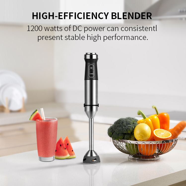 Upgraded Design 3in1 Hand Stick Juicer Blender Powerful 1500w Dc