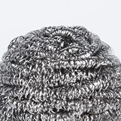 Metallic Sponge Metal Pot Scrubber Scrubbing Stainless Steel Wire Sponge Scourer ...