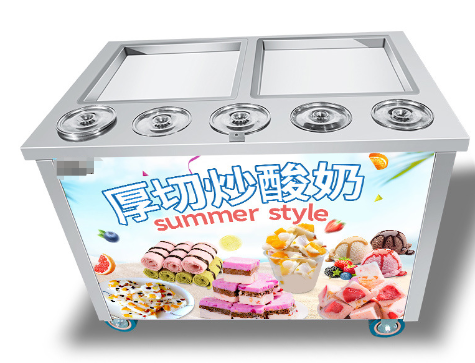 Buy Wholesale China Commercial Use Ice Cream Rolls Machine Thailand Fry Rolls  Ice Cream Machine, Flat Pan Fried Ice Cream Machine & Fried Ice Cream  Machine at USD 450