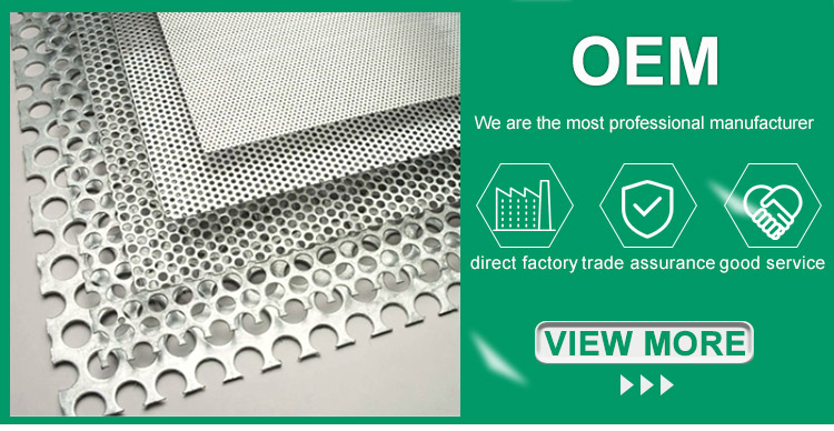 Low Price Stainless Steel Round Hole Metal Decorative Perforated Sheets ...