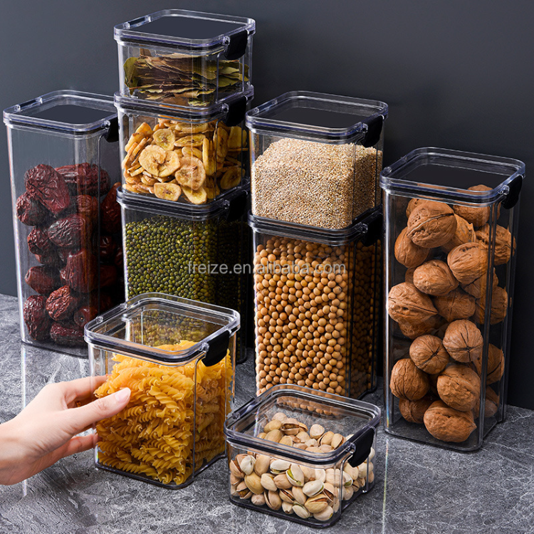460~1800ml Stackable Food Storage SET Box Kitchen Containers