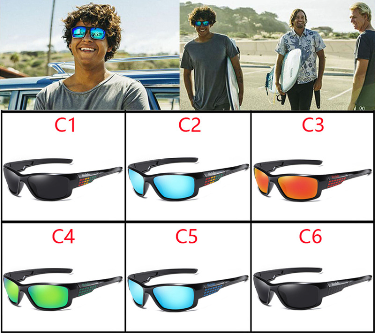 VIAHDA Polarized Sunglasses Mens Sport Driving Shade Glasses Mirror Goggle  UV400