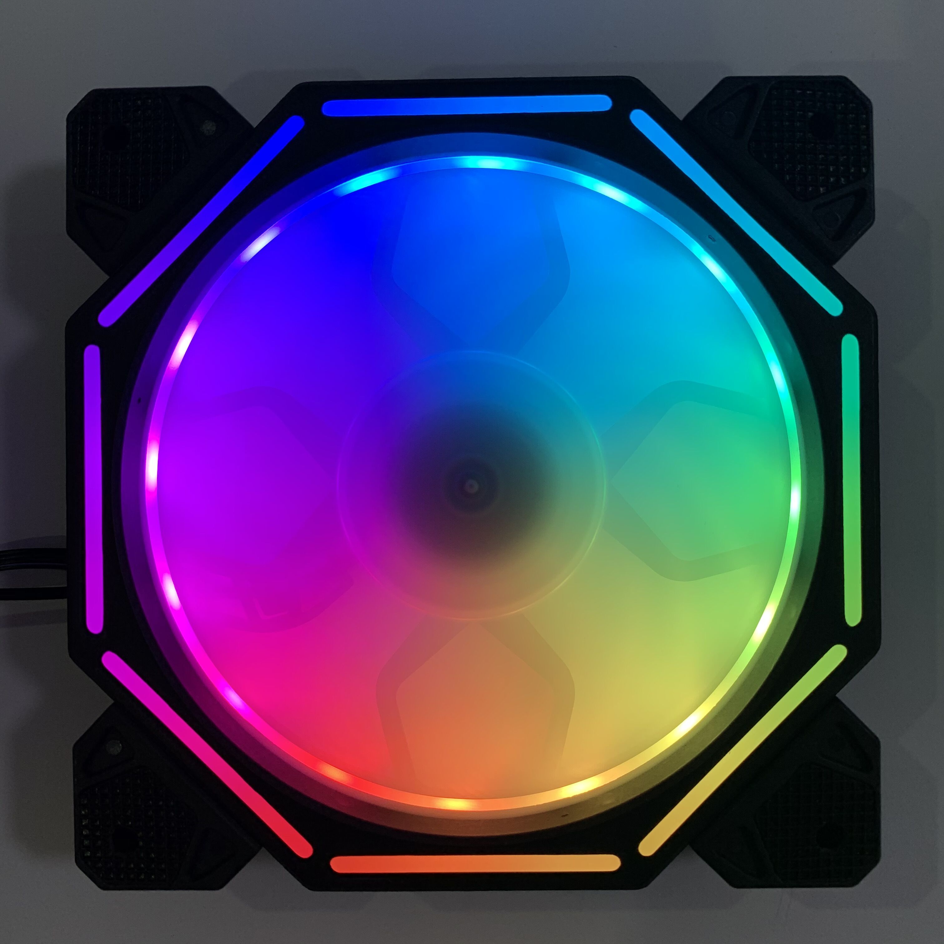 High Quality Optional Single Color Cooling Fan-f2 Single Color - Buy ...