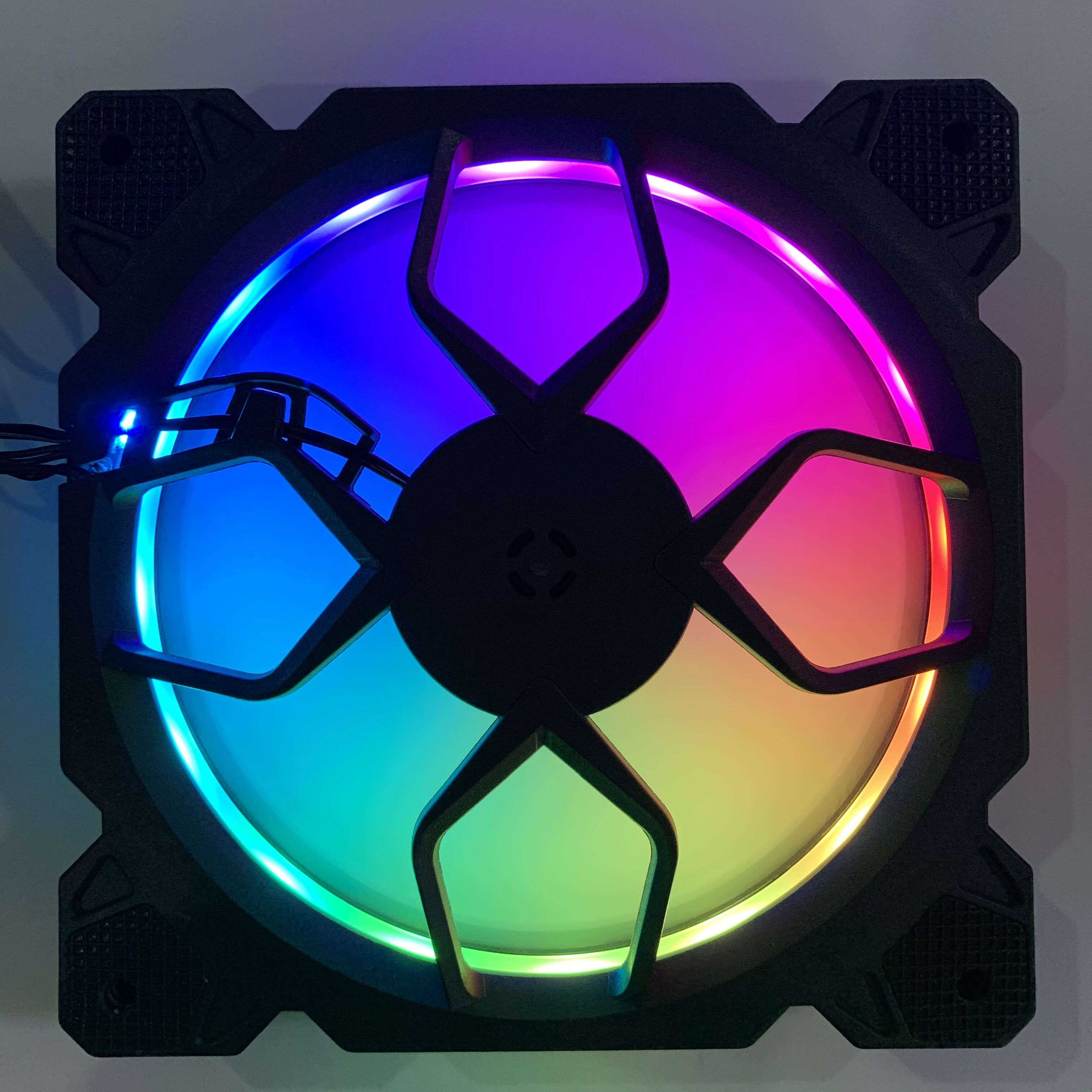 High Quality Optional Single Color Cooling Fan-f2 Single Color - Buy ...