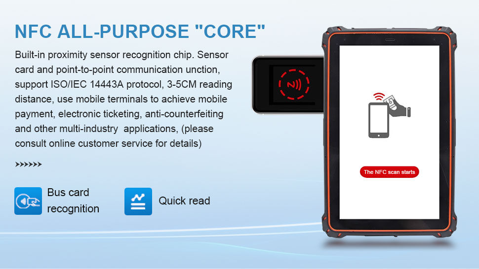 Buy Wholesale China 8 Inch 4gb Fingerprint Scanner Rugged Biometric ...