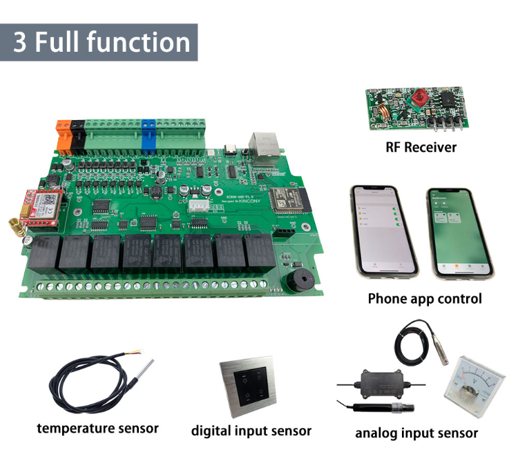 Buy Wholesale China Kc868-a8s Esp32 Relay Board Rs232 Usb W/e Relay ...