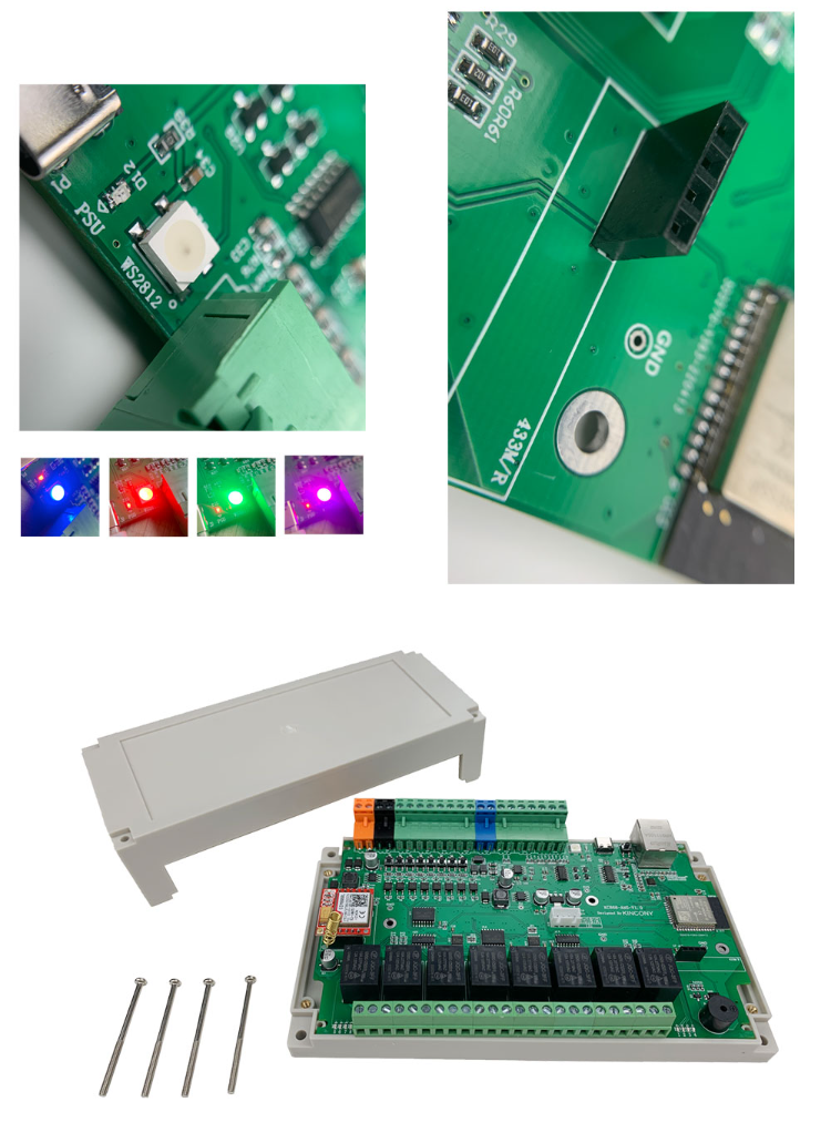 Buy Wholesale China Kc868-a8s Esp32 Relay Board Rs232 Usb W/e Relay ...