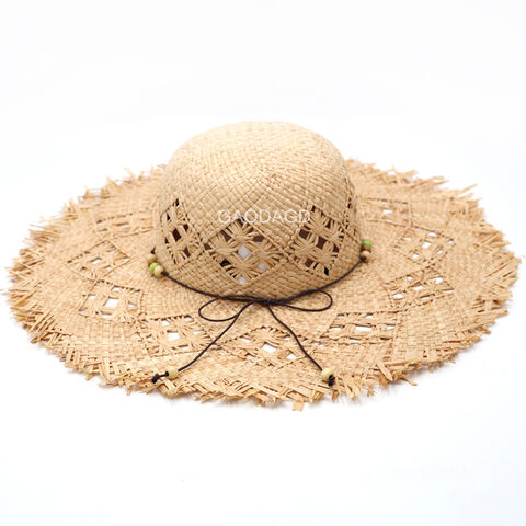 Vented Sombrero Straw Hats Wholesale