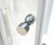 Germany Hinge En12150 Tempered Shower Door Glass Shower Enclosure ...