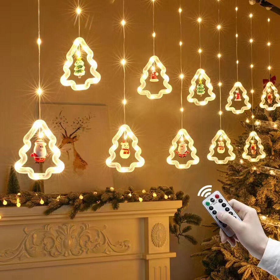 DAY Guirlande Lumineuse Flocons de Neige - Éclairage de Noël - Guirlande  Lumineuse 