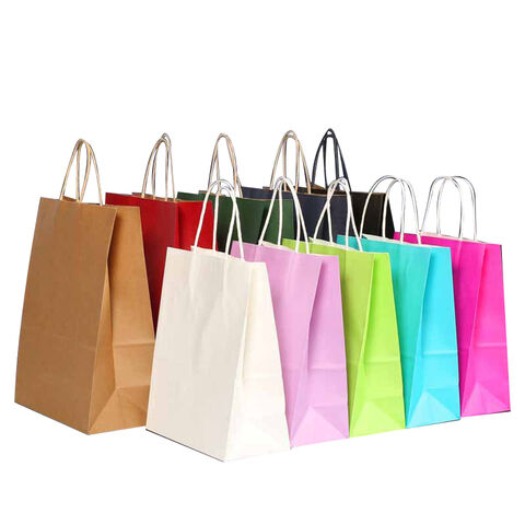 Compre Bolsas De Papel Personalizadas, Caja De Regalo De Papel