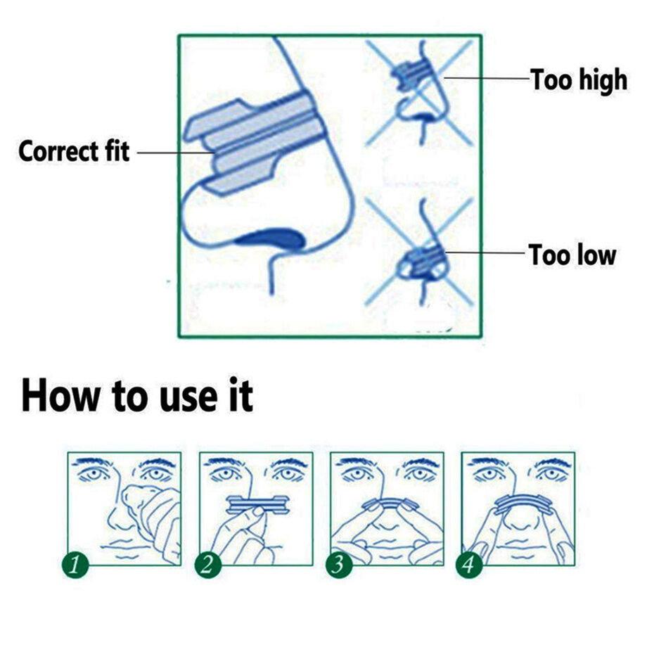 Buy Wholesale China Factory Direct Nasal Strips Ce 55x16mm S/m Size