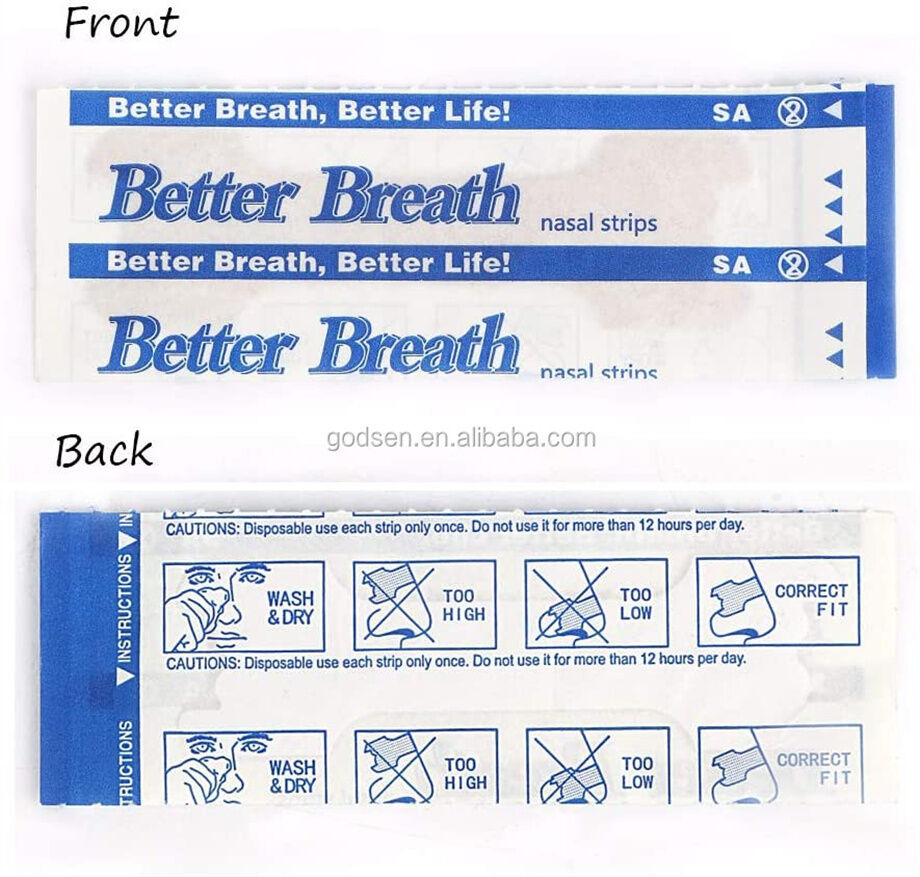 Buy Wholesale China Factory Direct Nasal Strips Ce 55x16mm S/m Size