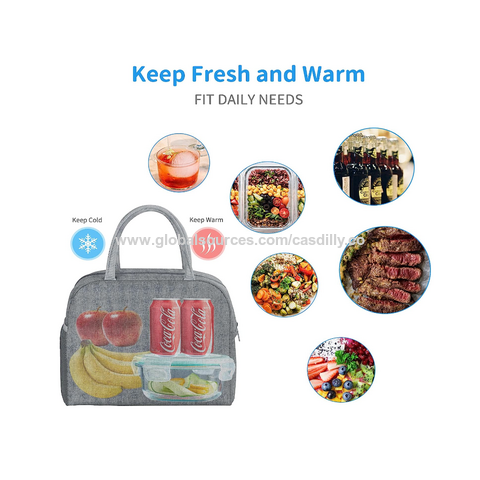 Lunch Bags for Women Lunch Box Leak Proof Cooler Tote Purse Large Food  Container Meal Prep for Work Beach Picnic - China Cooler Bags and Cooler Bag  Insulated price