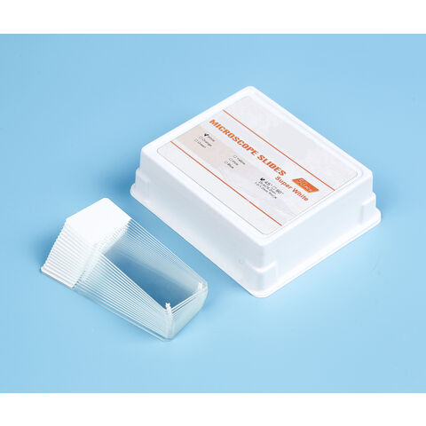 Fornecedor de lâminas de microscópio descartáveis, equipamentos de laboratório, lâminas de microscópio de silano descartáveis para laboratório médico