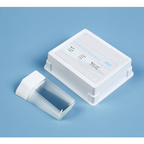 Fornecedor de lâminas de microscópio descartáveis, equipamentos de laboratório, lâminas de microscópio de silano descartáveis para laboratório médico