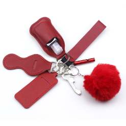 Wholesale Bulk Ribbon Die Casting OEM Soft Motion Gift Enamel Self Defense  Alarm Keychain Witih Leather Rabbit Fox Fur Ball Keyring - China Self  Defense Keychain and Alarm Keychain price