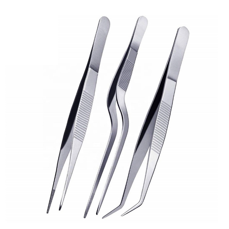 Bulk Buy British Indian Ocean Territory Wholesale Customized Silver  Polished Stainless Steel Kitchen Tweezers Tongs For Chef Long Stainless  Steel Cooking Tweezers $2 from NJ OVERSEAS PRIVATE LIMITED