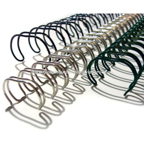 Metal Spiral Book Binding Coil Calendar Binding - China Iron Wire