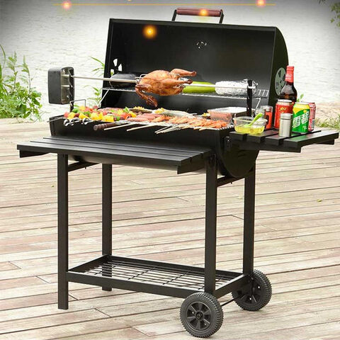 本物の China Buy Bulk Wholesale German Metal Square Trolley Outdoor バーベキュー・調理用品