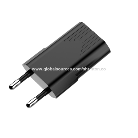 USB socket 5V A + A 2.1A 90-240V black