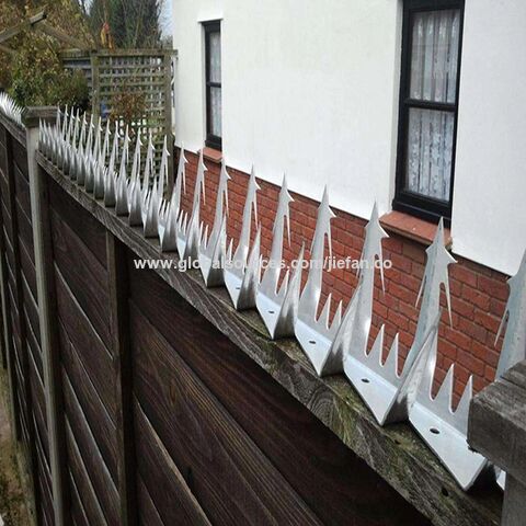 Anti-Kletter-Spikes für Bäume, Verzinkter Wandspießzaun zur Wandbefestigung - Sicherheitszaun