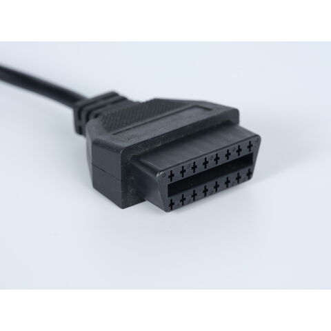 OBD2 OBD-II Opening Cable 16 Pin Female Extension Connector Diagnostic Cable