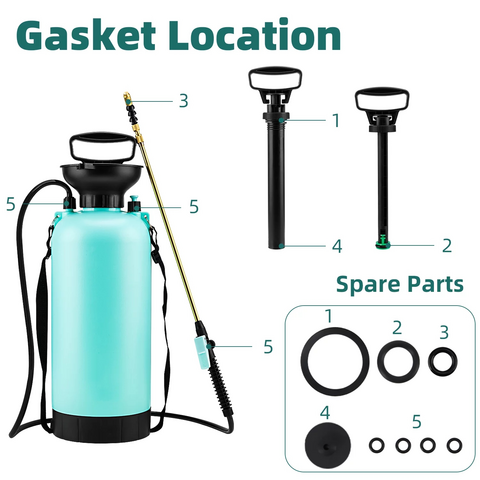 Buy Wholesale China Pressurized Lawn And Garden Water Spray Bottle 5l/8  L/10l- Pump Pressure Sprayer Includes Shoulder Strap Blue & Agricultural  Sprayer at USD 4.85