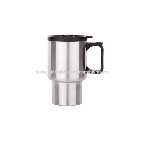 Buy Wholesale China Custom Logo Double Wall Stainless Steel Coffee Cups  12oz Travel Mug Stainless Steel Tumbler Car Mug & Stainless Steel Coffee Mug  at USD 1.19