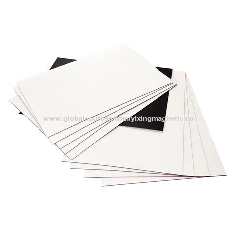 Buy Wholesale China Customized High Quality A4 / A3 Size Soft Flexible  Rubber Magnet Sheets With Self-adhesive Sticker & Rubber Magnet Sheets at  USD 0.3