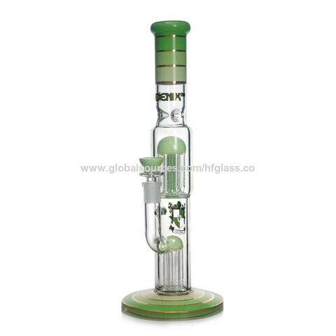 Glass Hookah Rig/Bubbler For Smoking Bong 8.5 Inch Height And Two