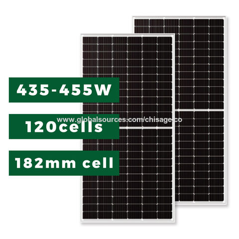 Cortar la mitad del Panel solar fotovoltaico 500W Mono Panel Solar