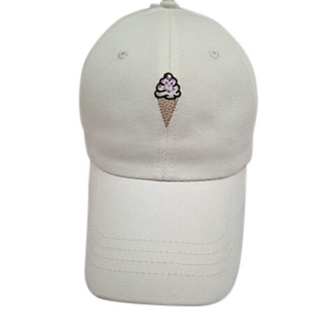 Casquette de baseball taille personnalisée sortie d'usine avec broderie, sergé de coton