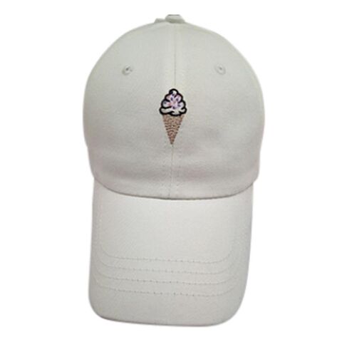 Casquette de baseball taille personnalisée sortie d'usine avec broderie, sergé de coton
