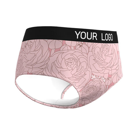 Factory Direct High Quality China Wholesale Custom Your Design Brand Name  Girl Boxer Shorts Patterned Printing Underwear Boy Shorts Panties For Women  $4.3 from Ystar Underwear Co.,Ltd