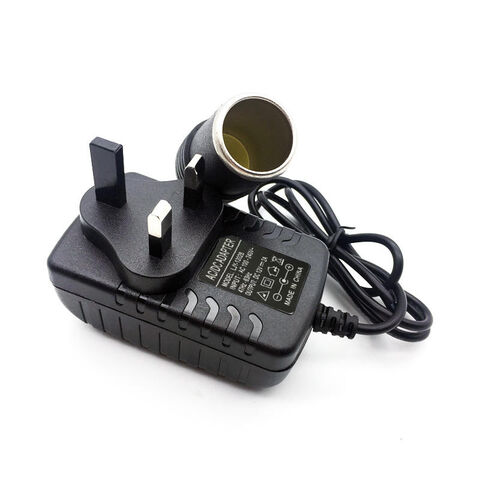 AC 100-240V to DC 12V/2A  Plug Charger Power Adapter Cigarette Lighter Socket Travel Wall  Converter for Car