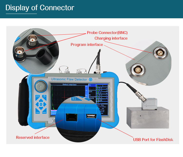 Jimtec Jitai9102 Digital Handheld Metal Welding Ut Ultrasonic Flaw ...