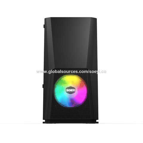 Achetez en gros Matériel De Jeu Gabinete Boîtier Mid Tour Rgb Pc Gamer Oem  Vide Matx Ordinateur Cas Chine et Boîtier D'ordinateur à 18.9 USD